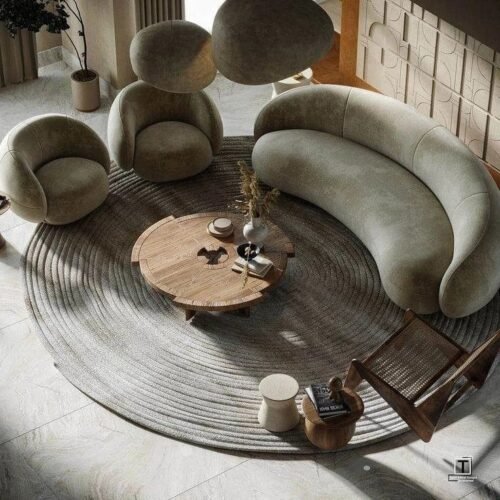Velora Curve Sofa Set