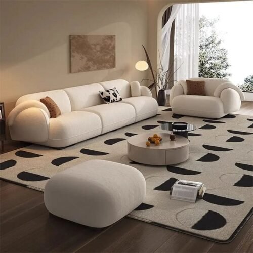 Soft Minimalist Living Room Set