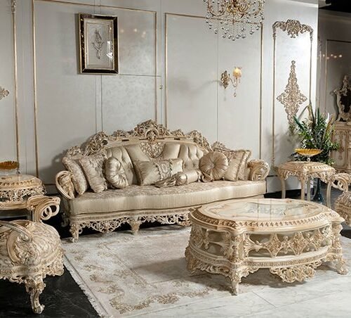 Imperial Ivory Living Set