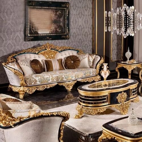 Royal Noir Luxury Living Set