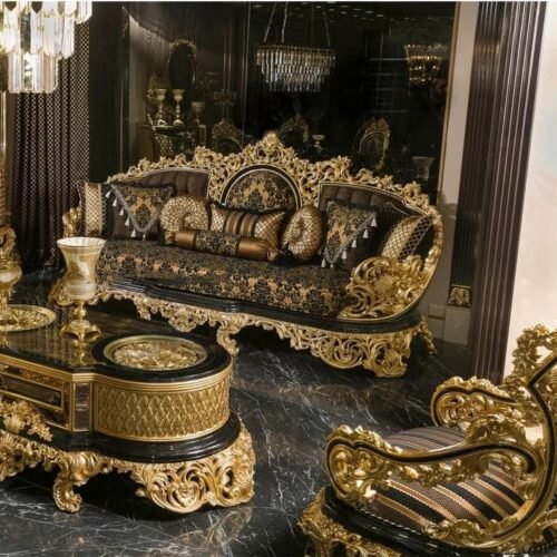 Royal Noir Sofa Set