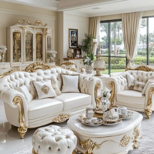 Royal Crystal Sofa Set