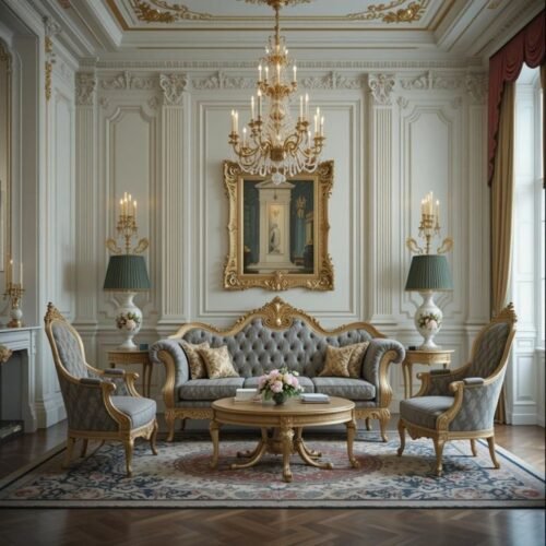 Majestic Grey Living Set